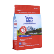 내추럴발란스 도그 LID 큰알갱이사료 고구마&연어 성견용, 고구마 연어, 3kg, 1개