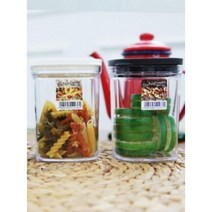 일제 견과류 양념장 소분 보관 용기 캐니스터 수납 찌개 냉장고정리 자취생 주방 밀폐 저장, 대-화이트, 1개
