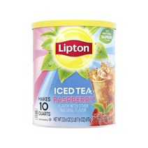 립톤 라즈베리 아이스티 믹스 26.8oz(670g) Lipton Iced Tea Mix Raspberry 26.8 oz, 670g