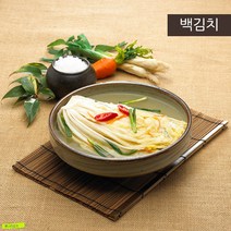 봄나리김치 감칠 맛 나는 백김치 3kg, 백김치(oj)