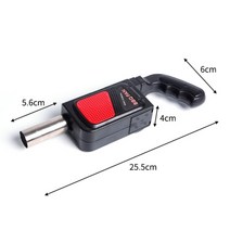 캠핑송풍기 방폭팬 송풍기 BBQ팬 바베큐 바람handheld electric bbq 팬, 보여진 바와 같이