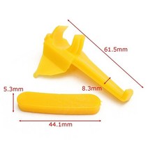 타이어탈착기 타이어수리 배터리점프 자동차 타이어 탈착기 액세서리 플라스틱 휠 보호 패드 나일론 마운, 한개옵션0