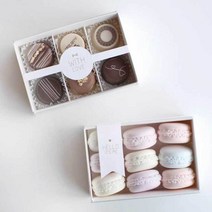 마카롱 초콜렛 포장 박스 디저트 선물 발렌타인 데, 제이진쇼핑 본상품선택