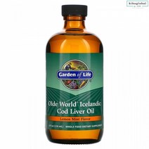 gardenoflife 액상 코드 리버 오일 235ml 액체 대구간유