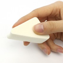 삼각 메이크업 스펀지 5P 소포장 메이크업 스펀지퍼프 파운데이션 비비 부드러운 얼굴스펀지 조각 퍼프, 삼각 스펀지 5P