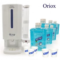 오릭스 애니가글 가그린 1.5L 가글컵 720개 가글액 디스펜서 (선택) 구강청결제 종이컵, (애니가글 종이컵720개)3개