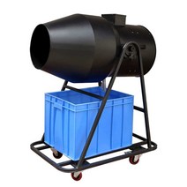 버블 폼 머신 거품 발생기 버블건 워터파크 행사용, 2500W 스프레이 폼 기계+폼 파우더 5팩