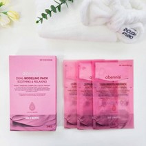 [골샤 ]에벤니시 모델링 팩 일회용 피부과 여드름 모공 고무팩 쿨링 1box 3매입