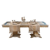 고재가구 유럽풍 럭셔리 긴 원목 조각 식탁 프랑스 법원 쉘 의자 빌라 가구 테이블 사용자 정의, 1.육군 녹색, 1개