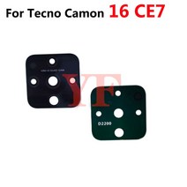 Tecno Camon 19 15 16 Air Pro S 16S 프리미어 CI6n CD6 CD7 CD8 CE7 CE9 후면 카메라 글라스 렌즈 커버 접착 스티커 포함, [04]  Camon 15 Pro CD8