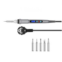 LCD 우드버닝툴 버닝펜 3D펜 후작업용 온도조절 인두기 세트 모음, 1개, LCD다용도세트
