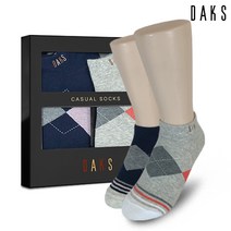 [갤러리아] 닥스 양말[DAKS]닥스양말 스니커즈아가일링글 숙녀2족세트(20914-1)