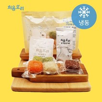 처음요리 후기2이유식재료 48종 3인분 이유식밀키트(진죽2 다진야채 육수 다짐육), 47_한우감자브로콜리죽 밀키트