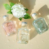 진짜 꽃향기를 담은 이슬꽃 디퓨저 100ml 발향 좋은 천연디퓨저 인테리어 집들이선물, 색상:블루