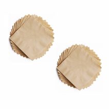 호텔용 고급 칵테일냅킨 브라운 1000매 소량갈색 카페 홈 테이블 넵킨 식당 업소 네프킨, 본상품