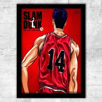 더 퍼스트 슬램덩크 굿즈 판플랫 THE FIRST SLAM DUNK 극장판 smb001, 블랙 프레임, 37