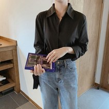 루즈핏 코디 데이트 레이스 쉬폰블라우스 오버핏 봄
