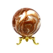 덴드라이트 우든 원석볼 관상석(50mm)(좌대미포함), 단품