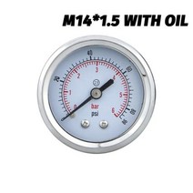 휠캡 tpms 젠더 자동차 휠 프로텍터 락볼트 Y50z 축 수압 게이지 스테인레스 스틸 쉘 스레드 연결 휴대용 진공 압력, 0-0.25Mpa+04