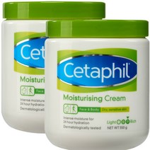 세타필 모이스춰라이징 크림 550g 바디크림 [+사은품증정], 2개