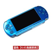 소니 PSP3000 레트로 게임기 콘솔 홍콩판, 푸른 + 패키지 4 + 홍콩 버전