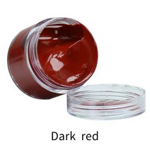 쪽염색 천염색물감 패브릭 섬유 모자 중간 갈색 가죽 염료 페인트 유성 DIY 전문 공예 가방 소파 신발 수, 17 Dark Red
