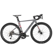 가성비 입문 그래블 로드 싸이클 사이클 디스크 18단 자전거 바이크, IDRA 티타늄 그레이