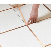 방수 타일 테이프 곰팡이 모서리 줄눈 금색, 실버_10mm