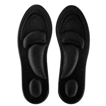 Orthotic insoles 플랫 피트 아치 지원 메모리 폼 깔창 신발 패드 컴포트 블랙 남성용