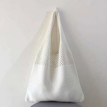 방이언니 여름 그물백 쇼퍼백 장바구니 손 뜨개 니트가방 천가방