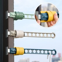 틈새옷걸이 빨래건조대 문틈 벽걸이 옷걸이 수건걸이 바지걸이, 1개