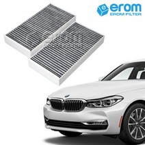 이롬필터 CUK23014-2 프리미엄 활성탄 에어컨필터, 1set, BMW 6시리즈 630d GT (17년~)
