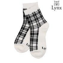 링스골프 여성 배색 중목 L21A3SC753, FREE, 화이트