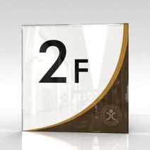 카시드 WNS_F136 건물층수 빌딩층수 층수번호 층별숫자 아파트층수 표지판 표시판 표찰 안내판 호실판, 아크릴