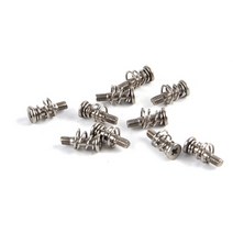 [JS] 니켈 도금 GPU 그래픽 카드 뒷판 방열판 나사 스프링 부품 M2 * 6-M2.5*11mm 팩당 10 개, 04 A4-M2.5x9
