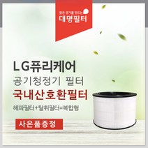 [대명필터] 국내산 LG AS300DNFA필터 엘지퓨리케어360, 상세 설명 참조