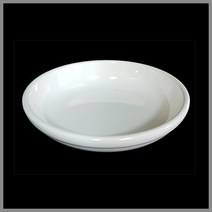 대명멜라민 미색 - 멜라민 신 찬기 (국내생산 멜라민 흰그릇 하얀그릇 업소용그릇), (004), 4호