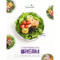 [샐러드마녀] 토핑샐러드9종1팩골라담기, 단호박두부크럼블(비건)