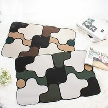 스페셜쉐이프 diatomite 발매트 2colors, 브라운