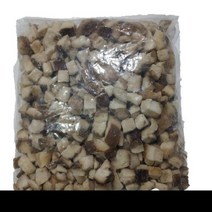 냉동 표고버섯 1KG 깍뚝썰기 식자재 업소용 도매, 단품, 단품