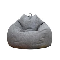 대형 빈백 쇼파 거실Lazy Sofa Cover Bean Bag Lounger Chair Seat 거실 가구 필러 없음 Beanbag Bed Pouf, 02 B