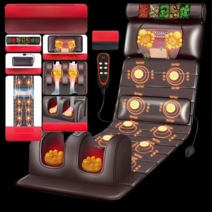 부모님선물 고급형 안마매트 전신안마기 마시지기 온열 맛사지기 허리 다리 진동, 고급 모델