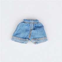 HOUZIWA OB11 인형 의류 청바지 짧은 GSC BJD, 03 Pant as pic, 01 Only pant no doll