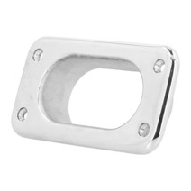 Hawse Fairlead 316 스테인리스 스틸 윈치 케이블 리드 고효율 윈치 로프 가이드 15.2 x 8.1cm(6 x 3.2인치) 선박용 요트용 강력한 부식 방지