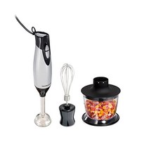 해밀턴비치 59765 이머전 핸드 블렌더 혼합 막대 거품기 3컵, 3-Piece_Silver and Stainless S