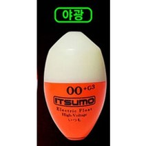 국내산 이쯔모 전자찌+ 중국산425밧데리1팩, 야광오렌지-B