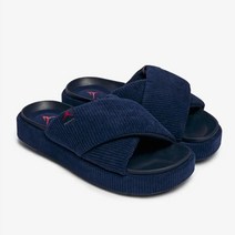 (국내매장판) 나이키 우먼스 조던 소피아 슬라이드 네이비 슬리퍼