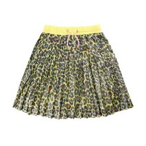 MARC JACOBS 멀티 컬러 레오파드 패턴 플리츠 스커트