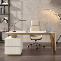 이태리 디자인 제노바 책상 중역 임원 원장실 병원 상담실 회장 사장 컴퓨터 PC 테스크, 선택06:블랙1800