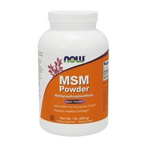 나우푸드 MSM 파우더, 454g, 1개